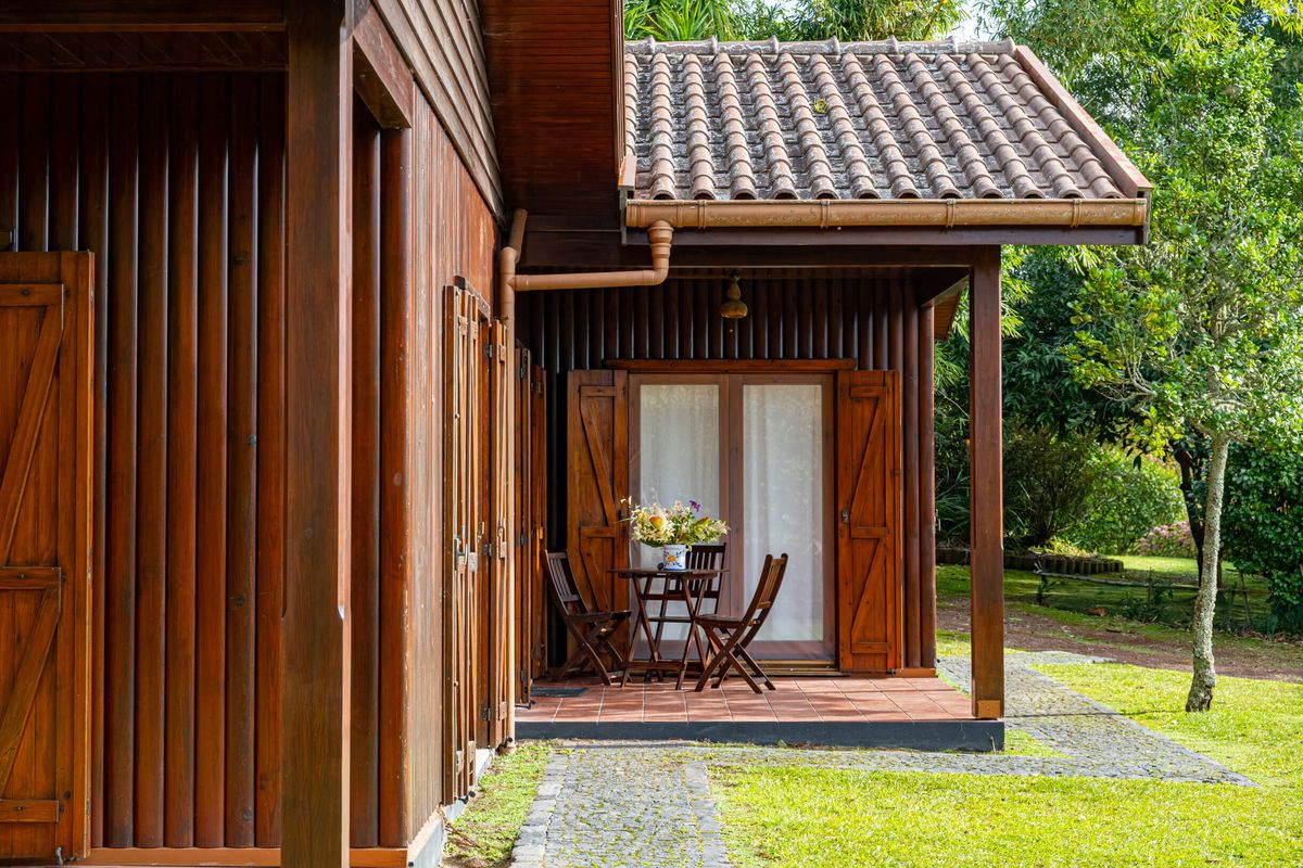 Casas em madeira da Quinta dos Curubas Cottages